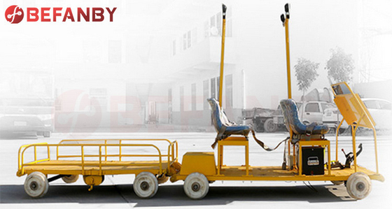 Custom Material Battery Transfer Cart Industrial With Four Seats